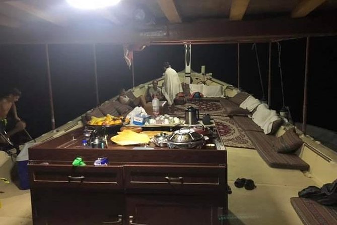 Anchors Away - 1 Night 1 Day with Dhow Overnight - Key points at a glance