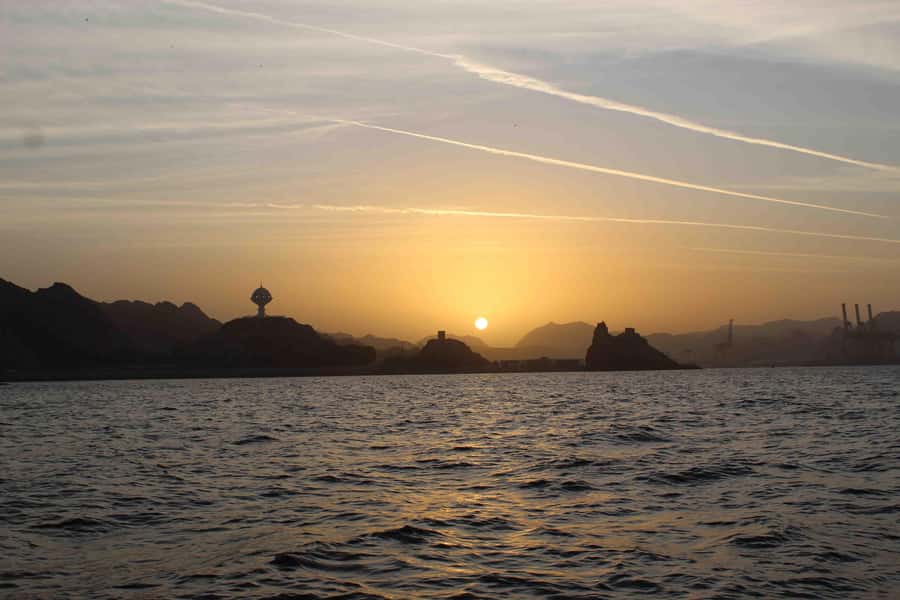 Coastal & Sunset Cruise in Muscat - Al Bustan and Muscat Bay from the sea