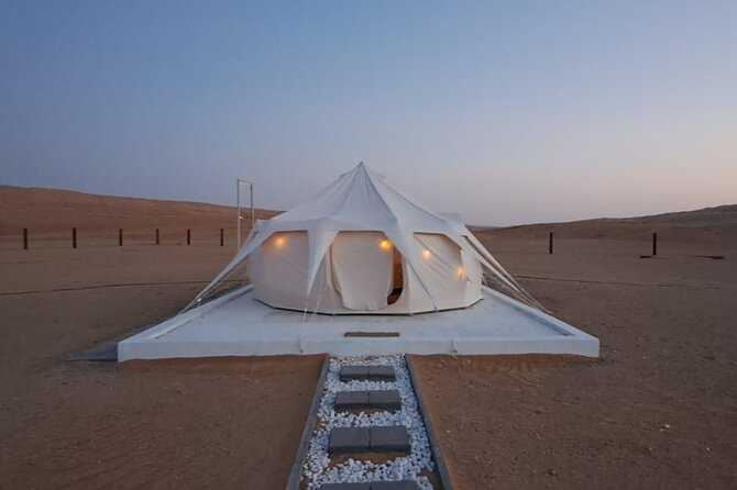 Desert Guided Overnight Camp Tour - Bimmah Sinkhole and the return to Muscat