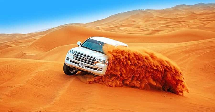 Desert Safari - Private 4WD car - Sandboarding and optional quad biking