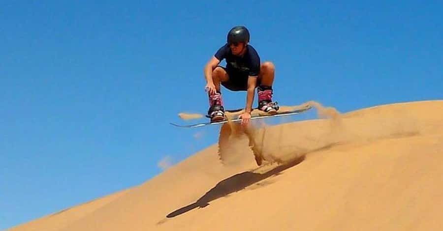 Desert Safari - Private 4WD car - Forty to fifty minutes of dune bashing