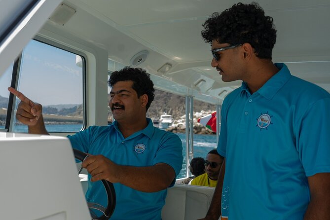 Dolphin Watching and Snorkeling Cruise Experience in Muscat - Leaving Marina Bandar Al Rowdha