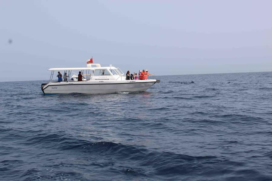 Dolphin Watching Tour - Leaving Marina Bandar Al Rowdha by speedboat