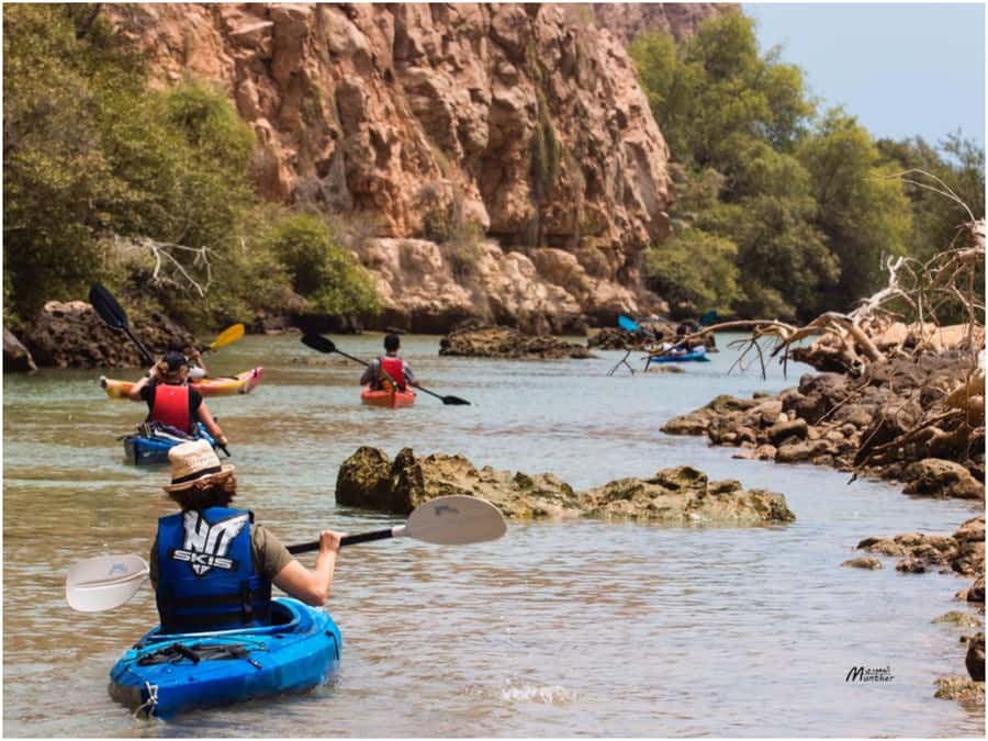 From Muscat: Al Qurum Beach Sunset Kayaking Experience - The sunset portion is the real payoff