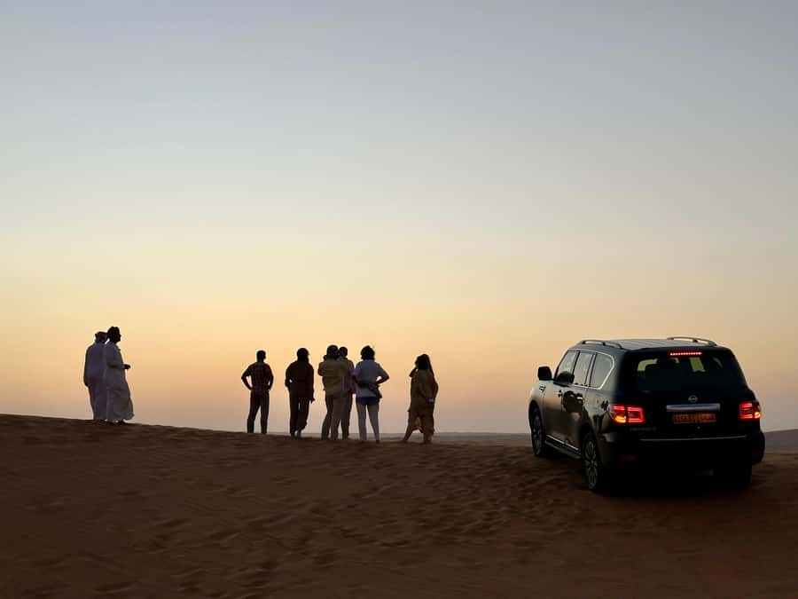 From Muscat: Desert Overnight and Wadi Bani Khalid - The change from water to Wahiba sand