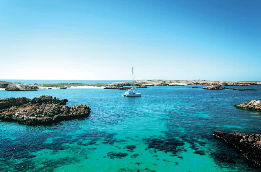 From Muscat: Dimaniyat Islands Snorkeling Tour - The boat ride northwest from Muscat