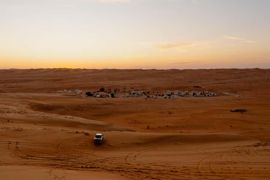 From Muscat: Guided Overnight Desert Camp Tour - Wadi Shab: Oman’s best active stop