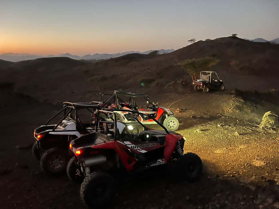 From Muscat: Self-Drive ATV Adventure in Wadi Al Rak - Safety gear, instruction, and the first climb