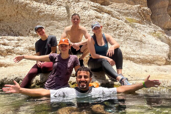 from muscat wadi shab and bimmah sinkhole tour - The 90-minute ride from Muscat