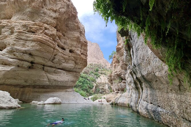 Hidden Gems of Oman: Sinkhole, Fins Beach & Wadi Tiwi Adventure - Seeing the Bimmah Sinkhole near the sea