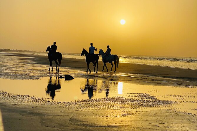 Horse Riding on the beach - Why the sunset setting makes this ride special