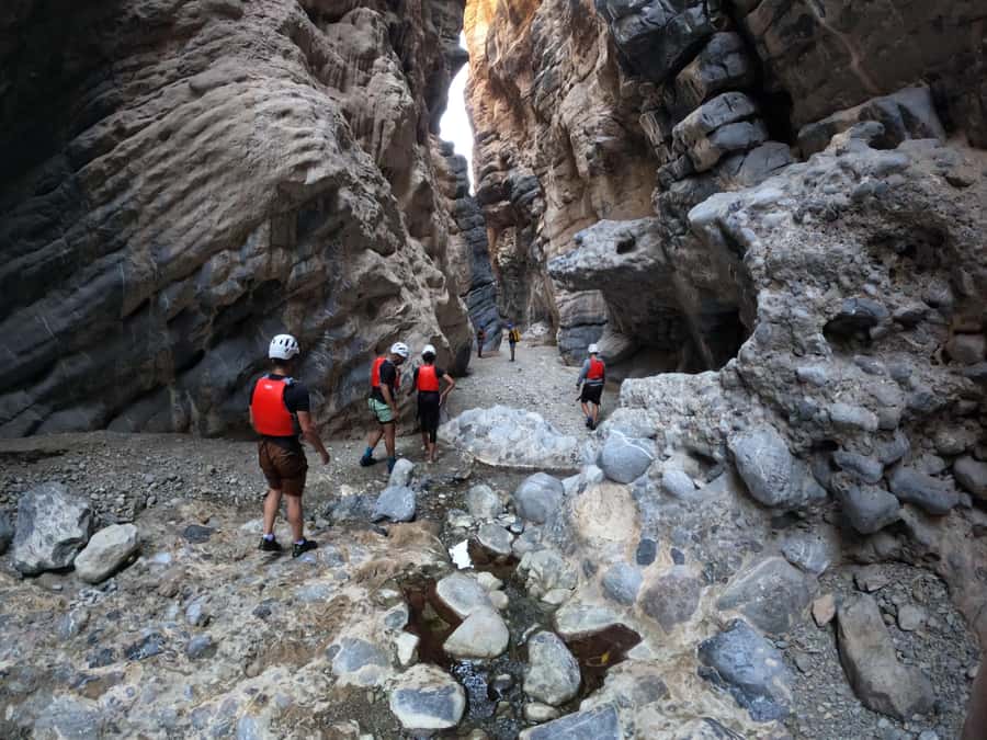 Jebel Shams: Full Day Adventure Tour through Snake Canyon - Rock jumps, rope work, and canyon swims