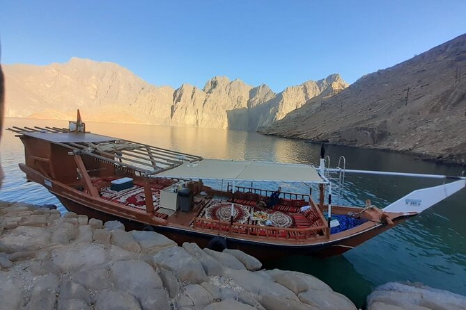 Khasab Dhow Cruise To Musandam Fjords With Lunch Onboard - Two anchorages for swimming and snorkeling