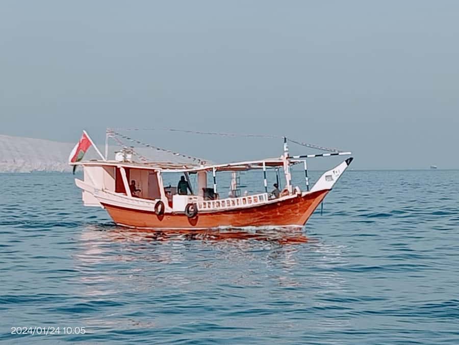 Khasab: Dhow Cruise with Lunch, Dolphin Watching& Snorkeling - Dolphin watching in their natural setting