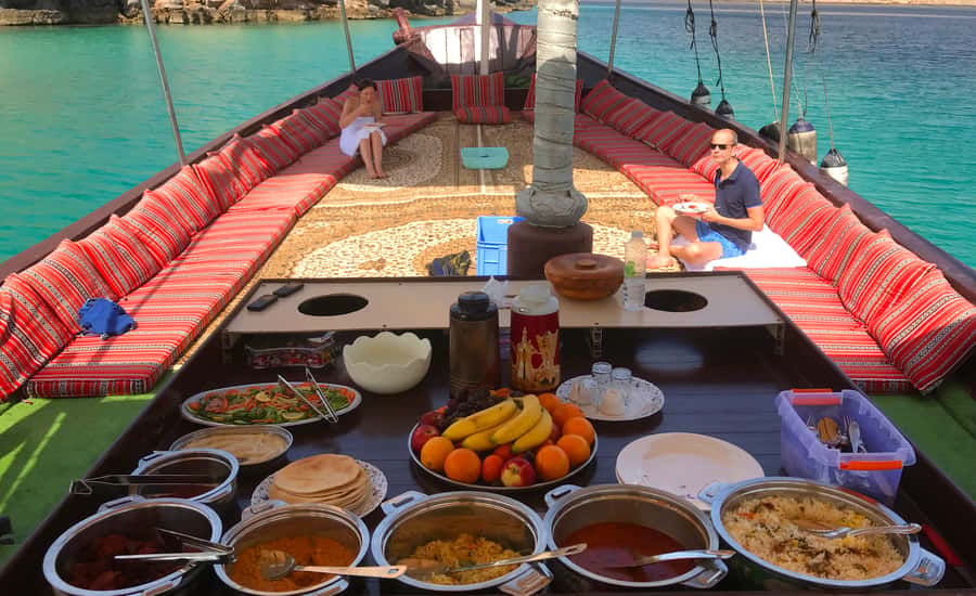 Khasab: Dolphin Watching Day Tour with Snorkeling & Lunch - Passing Sham village on the way back