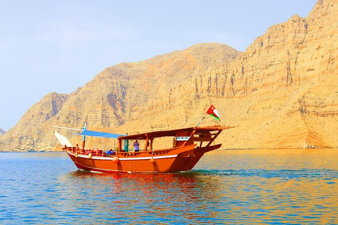 Khasab Full Day Dhow Cruise With Enjoying Snorkeling, Lunch & Dolphin Watching - Snorkeling and swimming in clear water