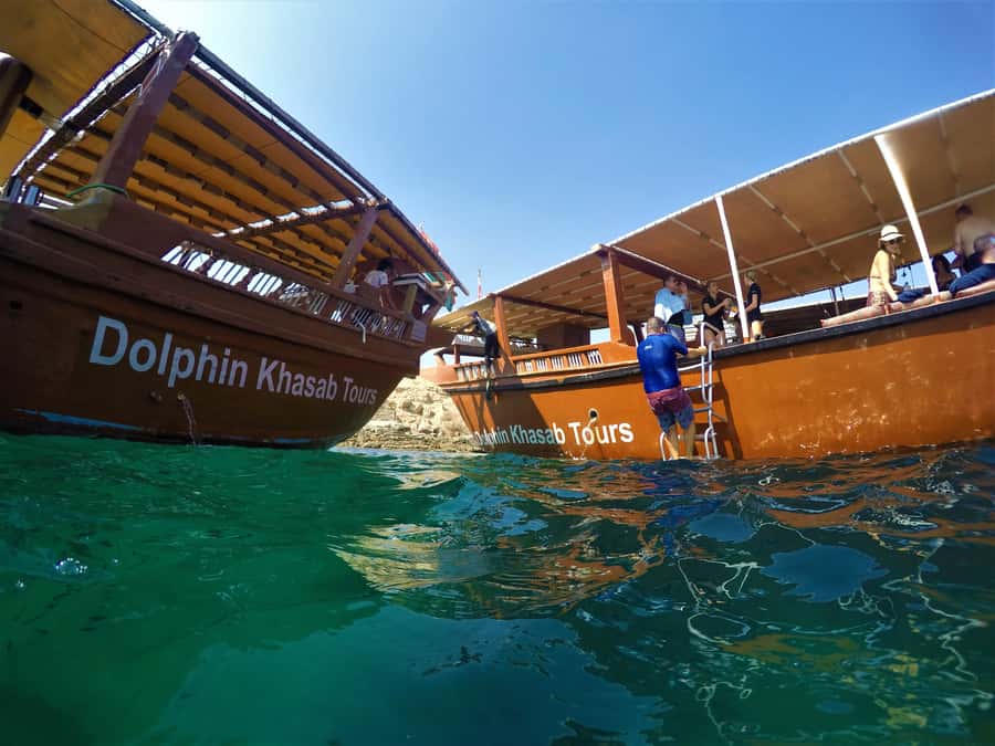 Khasab: Half-Day Dhow Cruise with Dolphin Watching - Setting Out Through the Musandam Fjords
