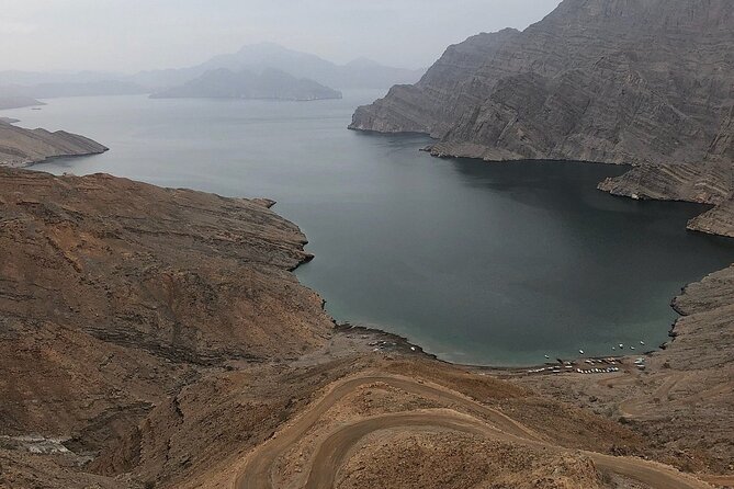 Khasab Half Day Mountain Safari to Jebal Al Harim & khor Al Najd - Fossils in rock that is millions of years old