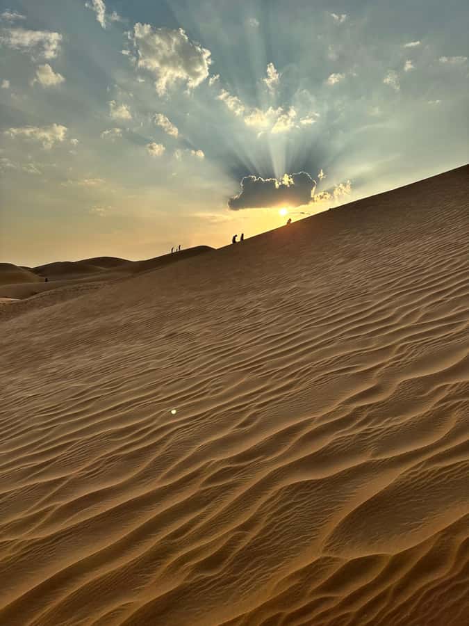 Luxury Sunset Desert Safari at Salalah Empty Quarter - Entering the Empty Quarter on soft sand