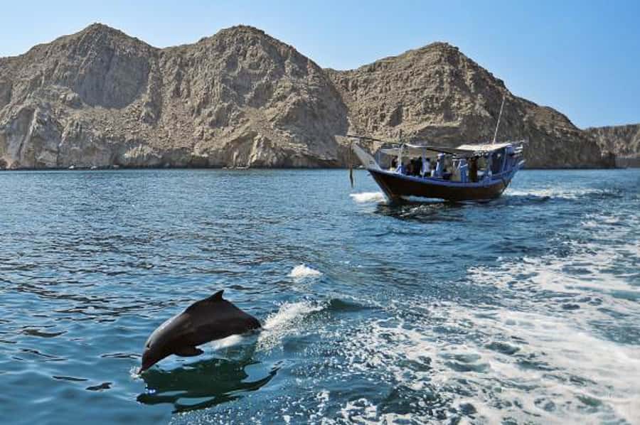 Musandam Khasab Full-Day Cruise with Transfers & Lunch - Boarding the dhow in Khasab