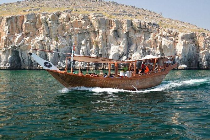 Musandam Khasab Full day dhow cruise with Lunch - 9am departure from Khasab Harbor