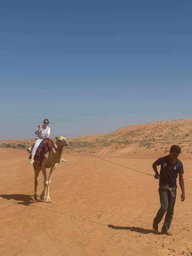 Muscat: Bidiya Desert Sunset Camel Ride with Transfer - What the guide can add to the day