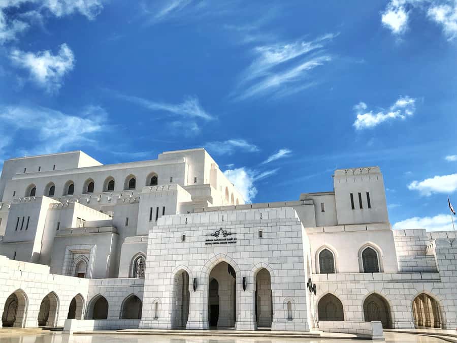 Muscat: City Highlights Tour with Optional Transfers - Royal Opera House, a polished contrast