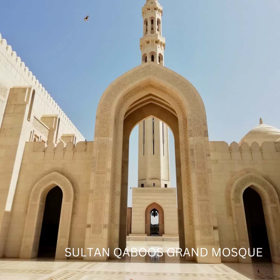 Muscat: Half Day-City Tour - The Grand Mosque and its huge Iranian carpet