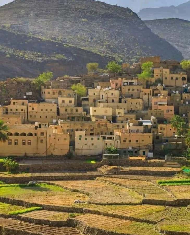 Muscat Oman Grand Canyon, Jebel Shams & Nizwa - The Al Hamra region between old and high Oman