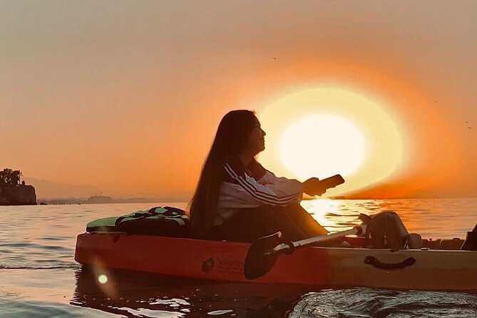 Muscat Sunset Kayak - Sunset, headlamps, and the return journey