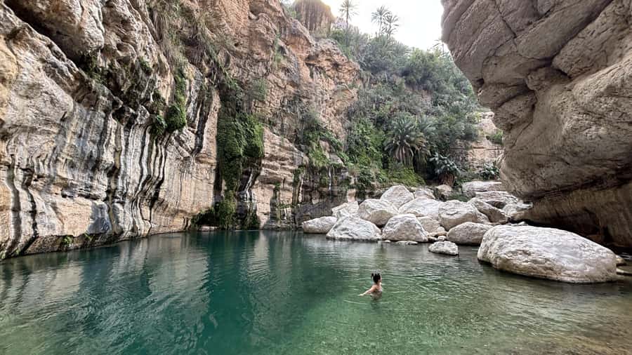Muscat: Wadi Mibam Private Full Day Tour by 4x4 car - The 4x4 drive through Wadi Tiwi