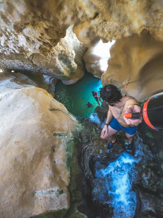 Muscat: Wadi Shab & Bimmah Sinkhole Tour with Pickup & Lunch - Lunch after the morning’s effort