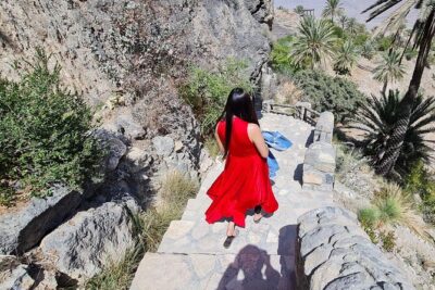 Nakhal Hotspring and Wakan Village Private Full Day Tour