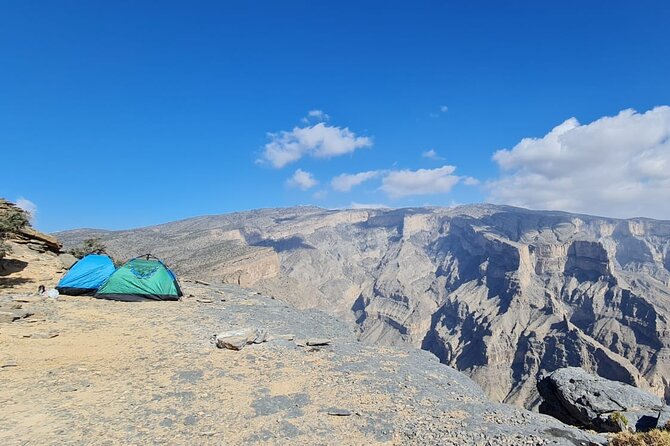 Private 2-Days Jebel Shams Overnight Camping Tours - From Muscat to Fanja, the first mountain views
