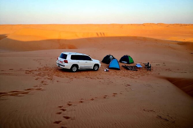 Private 2 - Days Wahiba Sand Desert Overnight Camping Tours - Wadi Shab requires time, shoes, and energy