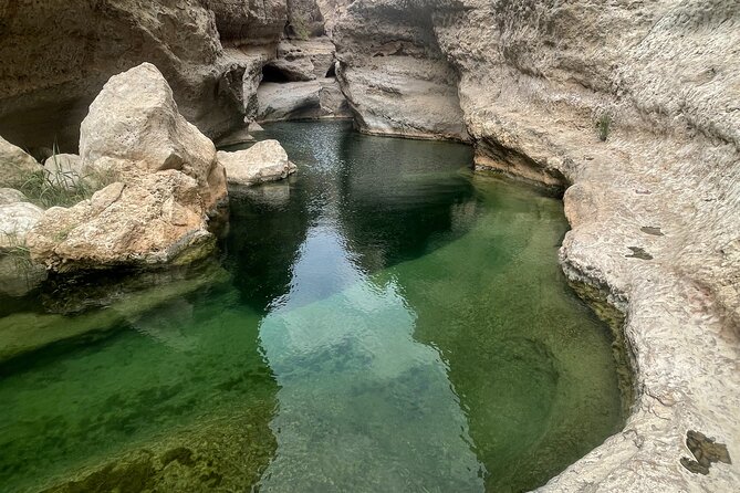 Private Day Trip to Wadi Shab, Fins Beach & Bimmah Sinkhole - Wadi Shab turns a morning drive into an adventure