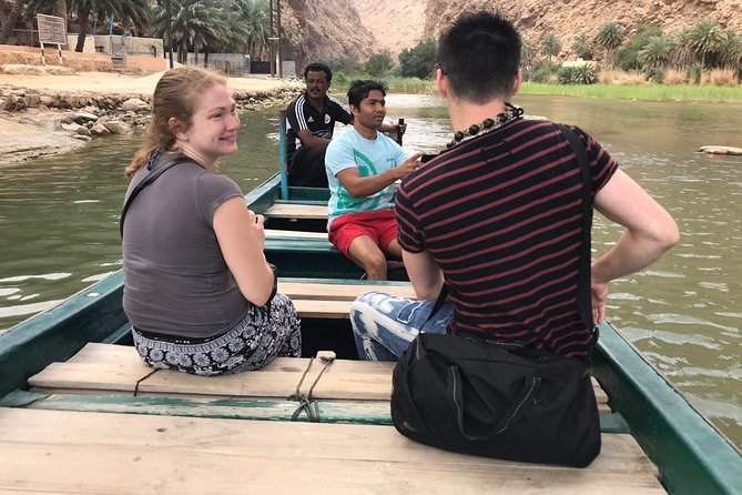 Private Day Trip to Wadi Shab, Fins Beach & Bimmah Sinkhole - Swimming through Wadi Shab’s clear pools
