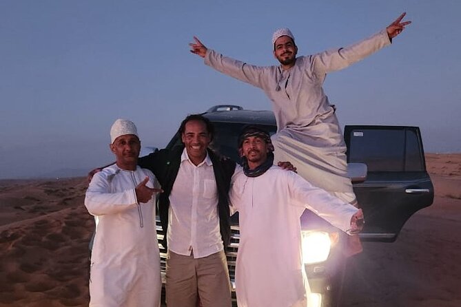 Private Sunset Watching Desert Safari with Dinner - Dinner at Arabian Oryx Camp