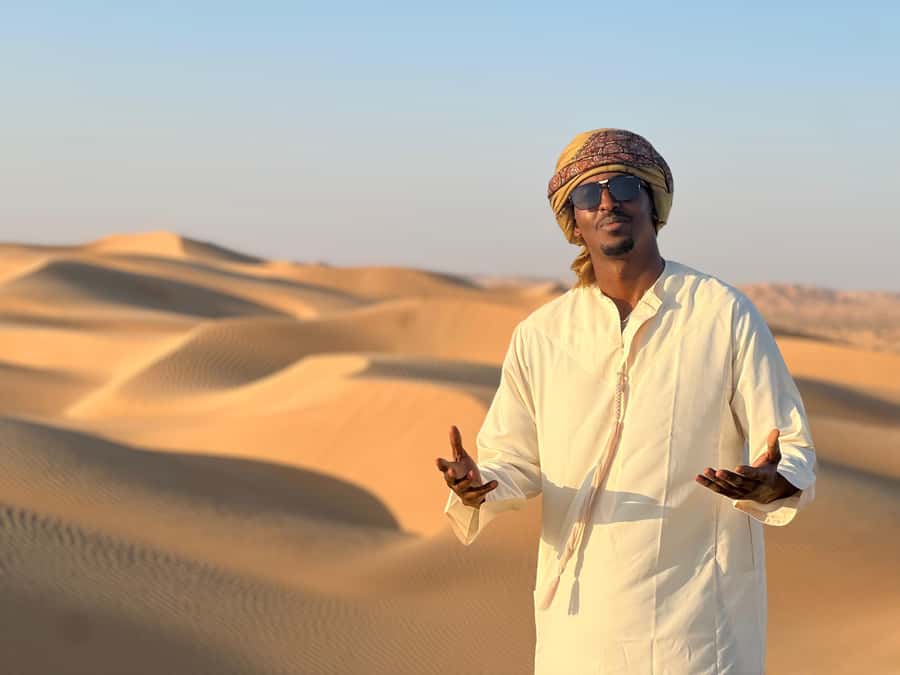 Salalah: Sunset Desert Safari - Rub Al Khali - Empty Quarter - Sunset over the red dunes