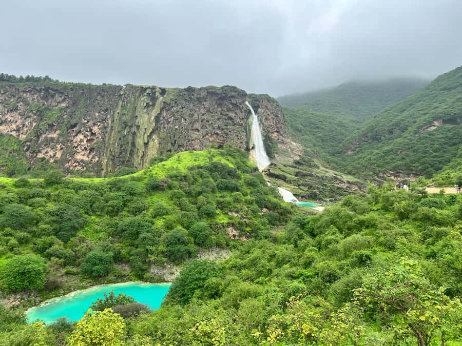 Salalah: Wadi Darbat, Jabal Samhan, Baobab, Mirbat Sand Dune - Wadi Darbat is the natural centerpiece