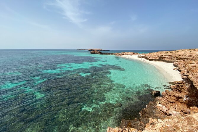 Snorkeling at Dimaniyat Islands and Dolphin Watching - A second swim, beach time, and the pace of the outing
