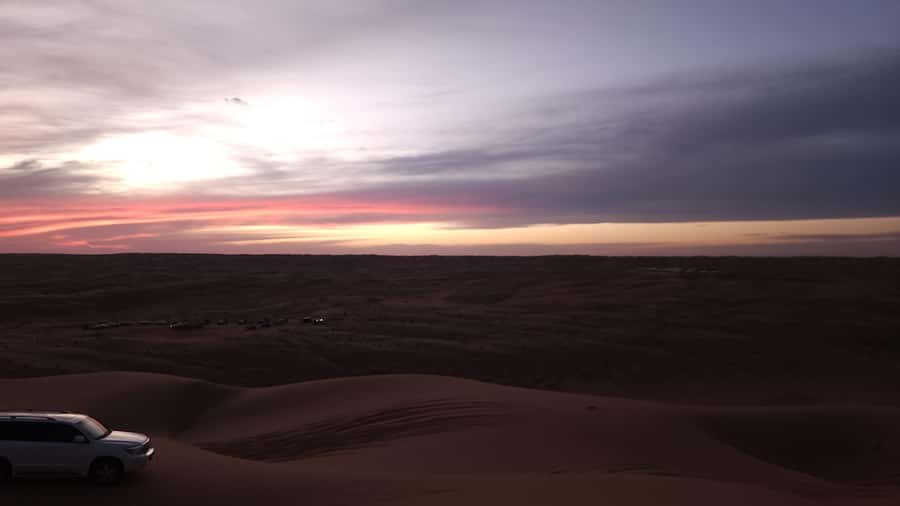 Sunset at wahiba desert - Who will enjoy this day most