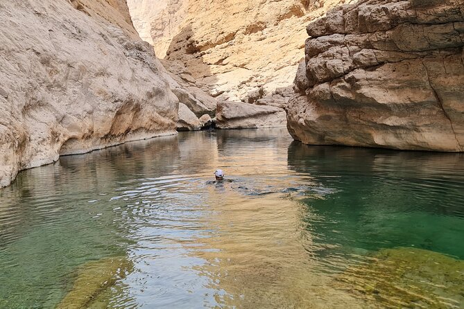 Wadi Al Arbeieen Sinkhole & Fins Beach Swim & Hike - Bimmah Sinkhole in a 30-minute stop