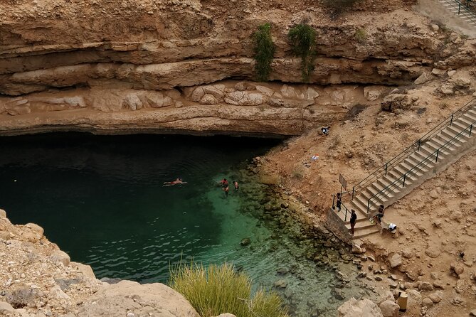 Wadi Shab and Bimmah Sinkhole Full Day Tour - Bimmah Sinkhole gives the day a gentler finish