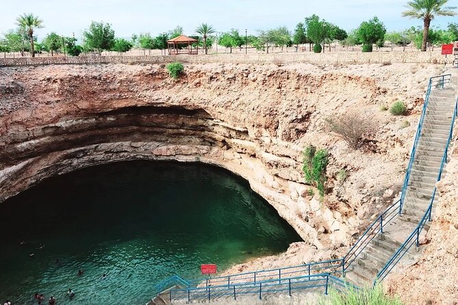 Wadi Shab and Bimmah Sinkhole Private Day Trip+Lunch - Bimmah Sinkhole makes an easy second stop