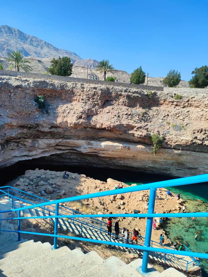 Wadi Shab &Bimmah Sinkhole &Heart shaped Cave &Pebble Beach - Heart-Shaped Cave and Pebble Beach