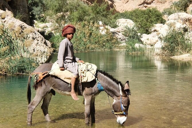WADI SHAB - Muscat, Oman - Bimmah Sinkhole and its emerald water