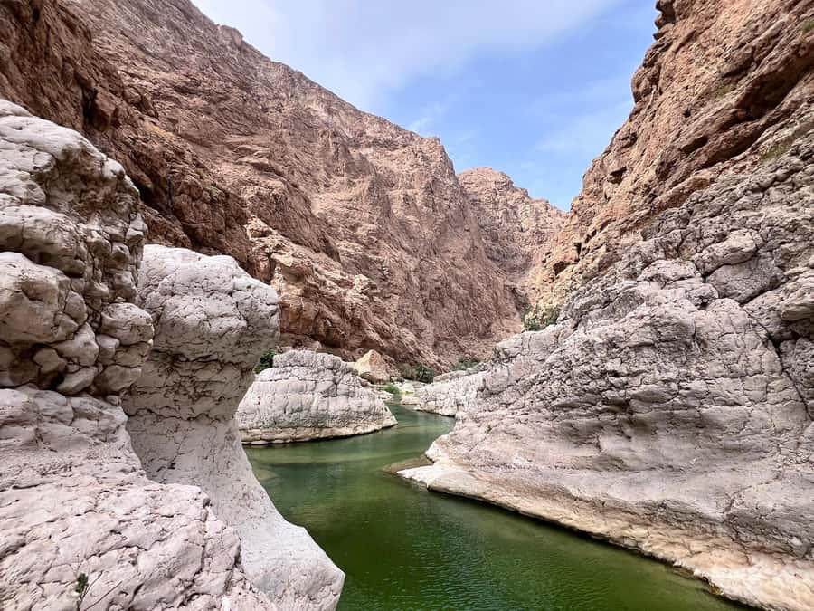 Wadi Shab & Wadi Tiwi : Guided Adventure (Customer Own Car) - Safety matters more than speed here