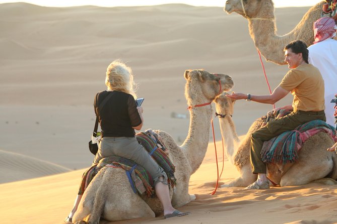 Wahiba Sands Safari with Wadi swimming and Camelride - Cooling off at Wadi Bani Khalid
