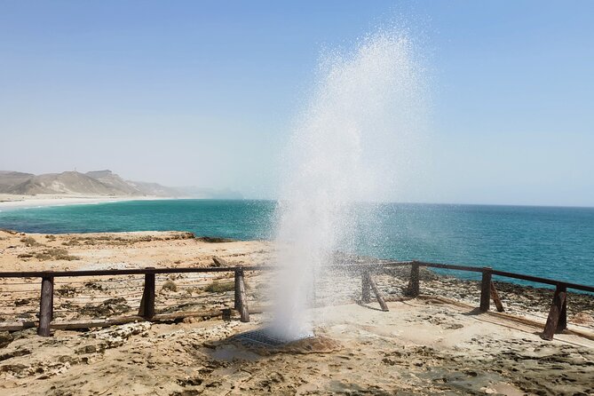 West of Salalah private tour - fascinating mountains and beaches - Ittine lookout and its weathered caves
